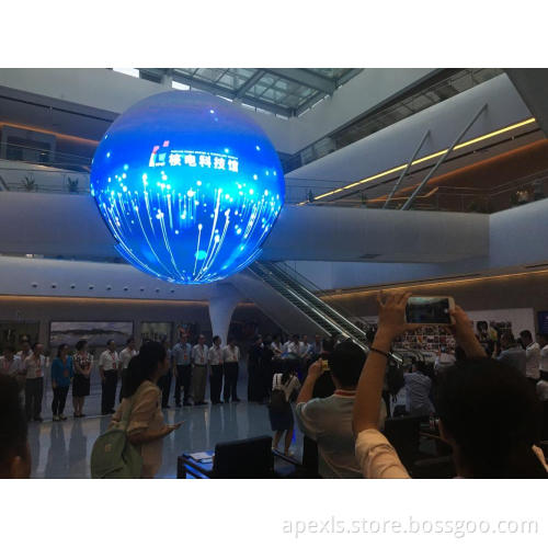 8m P7.62 LED Ball Screen